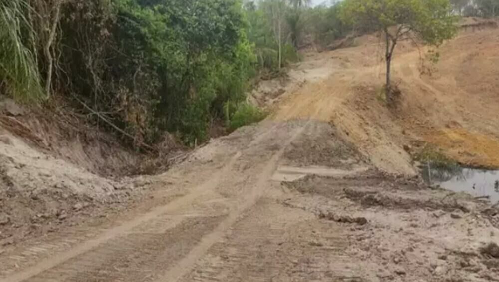 Imagem de compartilhamento para o artigo Fazendeiro é multado por construção de barragem em área de preservação permanente em Figueirão da MS Todo dia