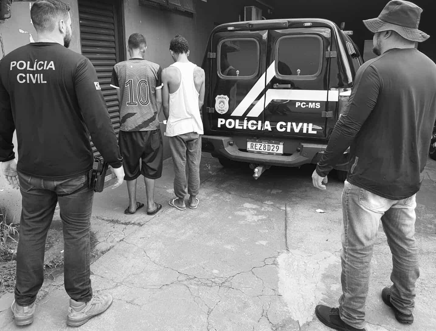 Imagem de compartilhamento para o artigo Após série de furtos em São Gabriel do Oeste, criminosos são presos pela Polícia Civil da MS Todo dia