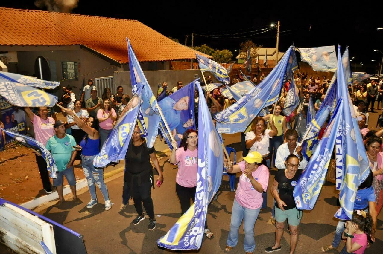 Imagem de compartilhamento para o artigo Juvenal Consolaro promete 250 novas casas e expansão de saúde de qualidade em Figueirão da MS Todo dia