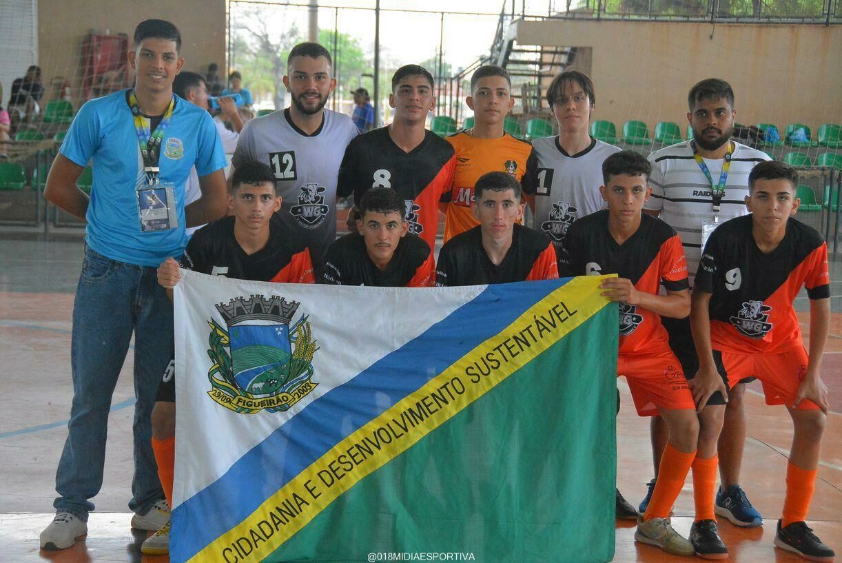 Imagem de compartilhamento para o artigo Time de Figueirão conquista 4º lugar nos Jogos da Juventude de MS da MS Todo dia