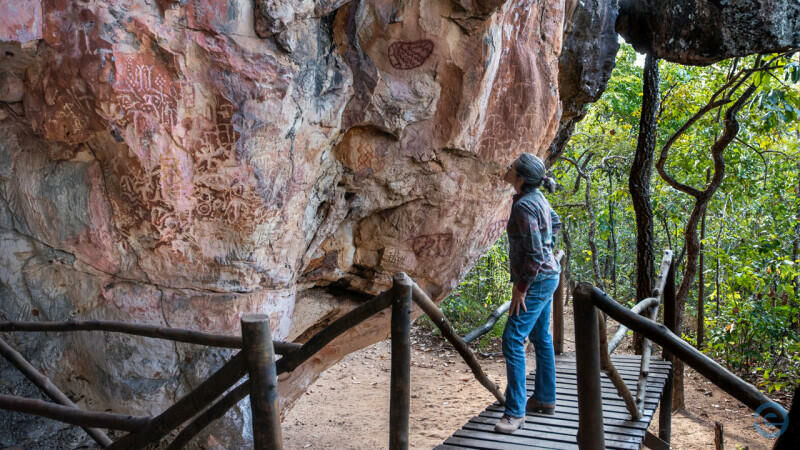 Imagem de compartilhamento para o artigo Semana da Arte Rupestre em Alcinópolis: uma jornada pela pré-história e a biodiversidade do cerrado de MS da MS Todo dia