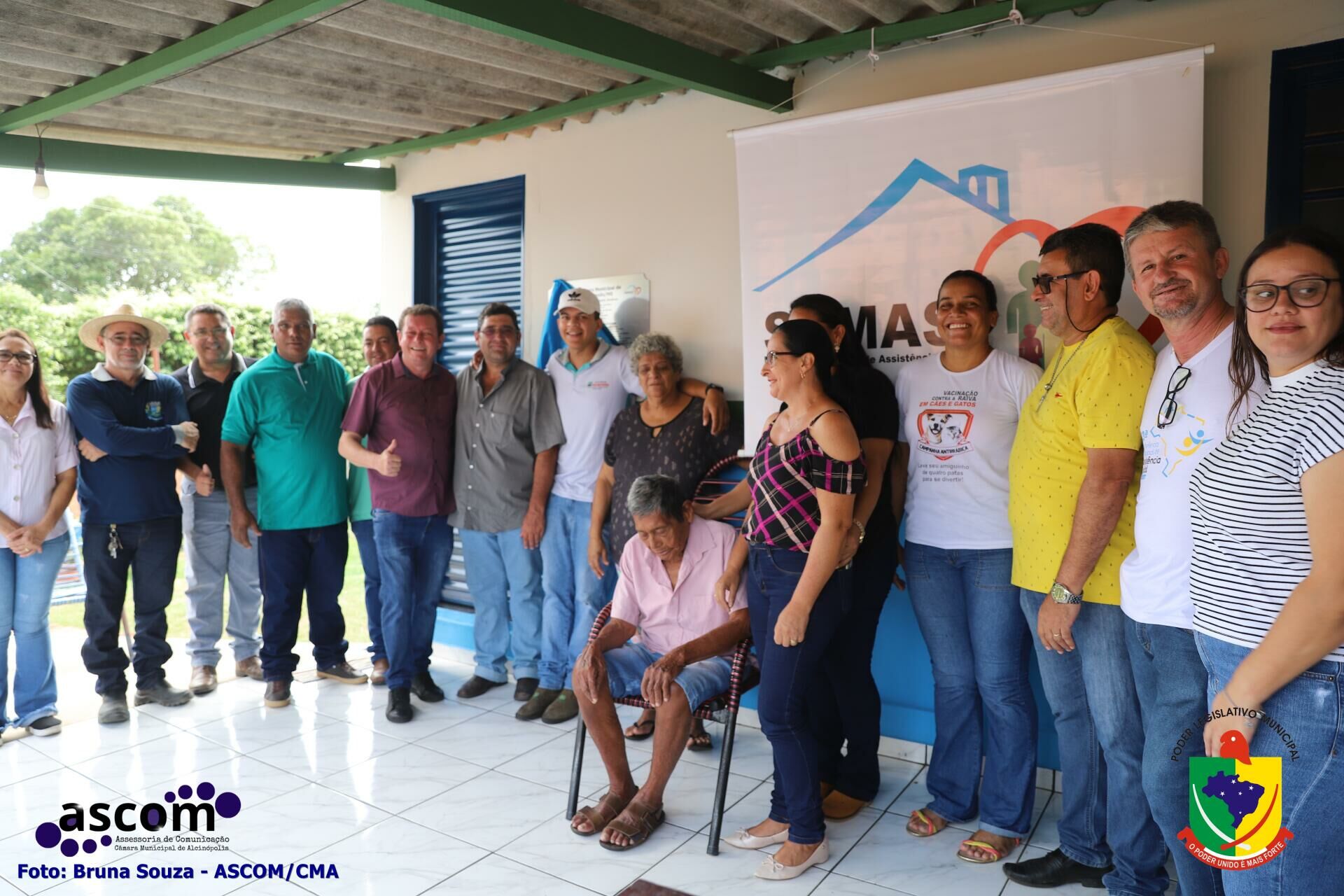 Imagem de compartilhamento para o artigo Vereadores de Alcinópolis participam da entrega da primeira casa do programa habitacional Ampliando Sonhos da MS Todo dia