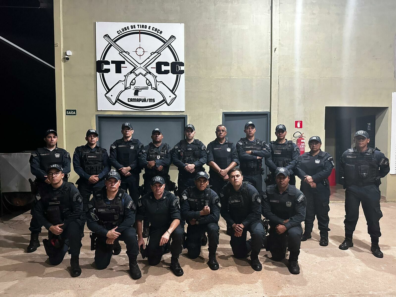 Imagem de compartilhamento para o artigo Polícia Militar de Camapuã realiza treinamento intensivo com nova pistola Beretta APX 9mm da MS Todo dia