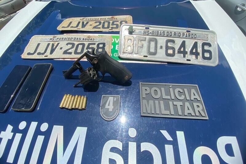 Imagem de compartilhamento para o artigo Ação de policial de folga resulta na prisão de indivíduos envolvidos em plano criminoso em Chapadão do Sul da MS Todo dia