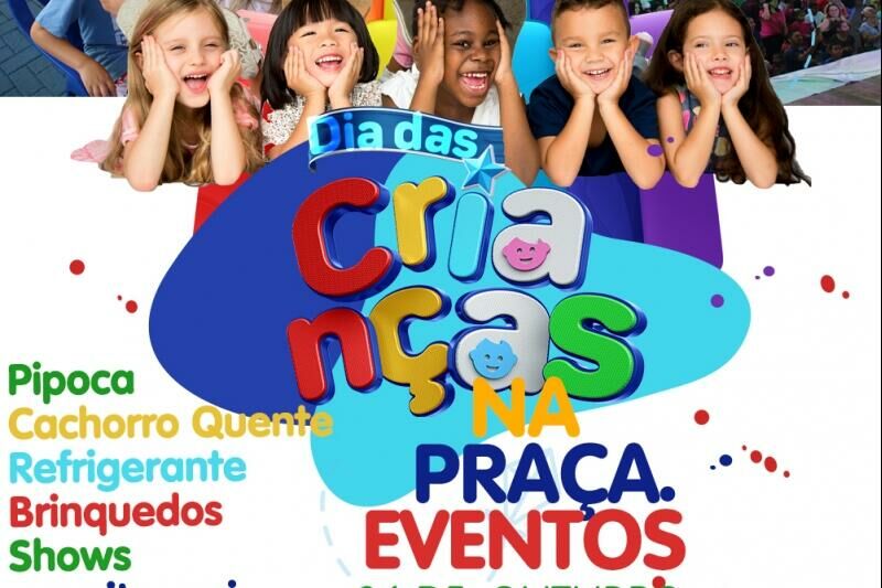 Imagem de compartilhamento para o artigo Prefeitura de Chapadão do Sul celebra o Dia das Crianças na Praça de Eventos nesta sexta-feira da MS Todo dia