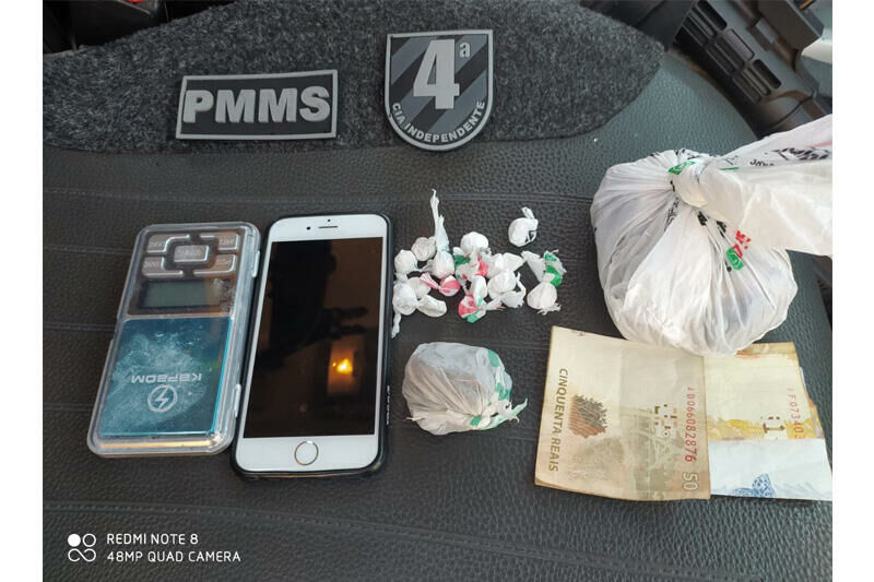 Imagem de compartilhamento para o artigo Dois adolescentes são presos por tráfico de drogas em Chapadão do Sul da MS Todo dia