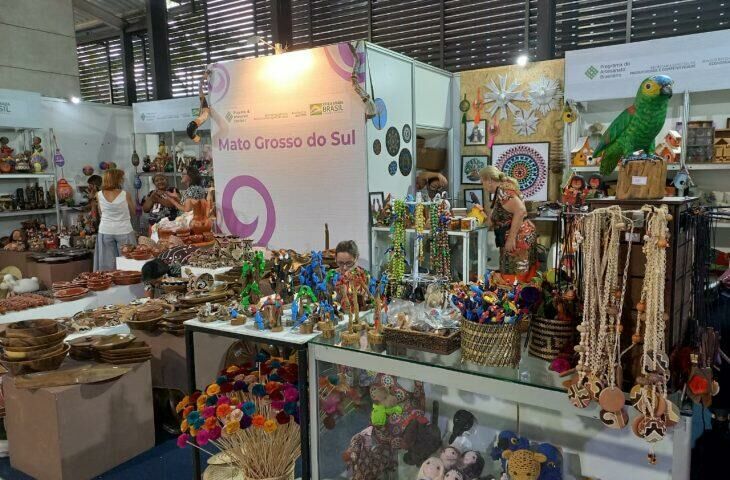 Imagem de compartilhamento para o artigo Artesanato de MS será apresentado em evento nacional de Brasília da MS Todo dia
