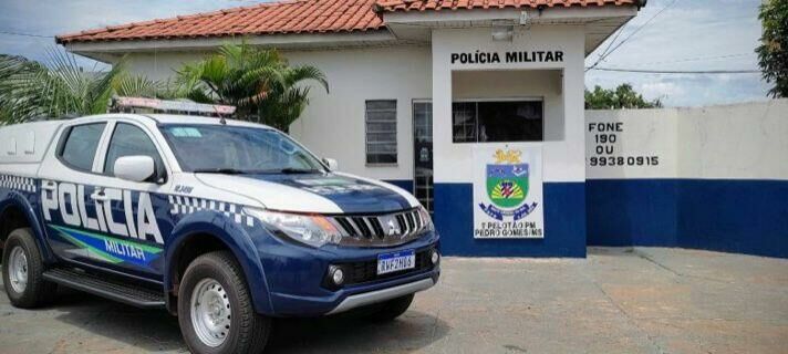 Imagem de compartilhamento para o artigo Agressor é preso momentos depois de espancar mulher em Pedro Gomes da MS Todo dia