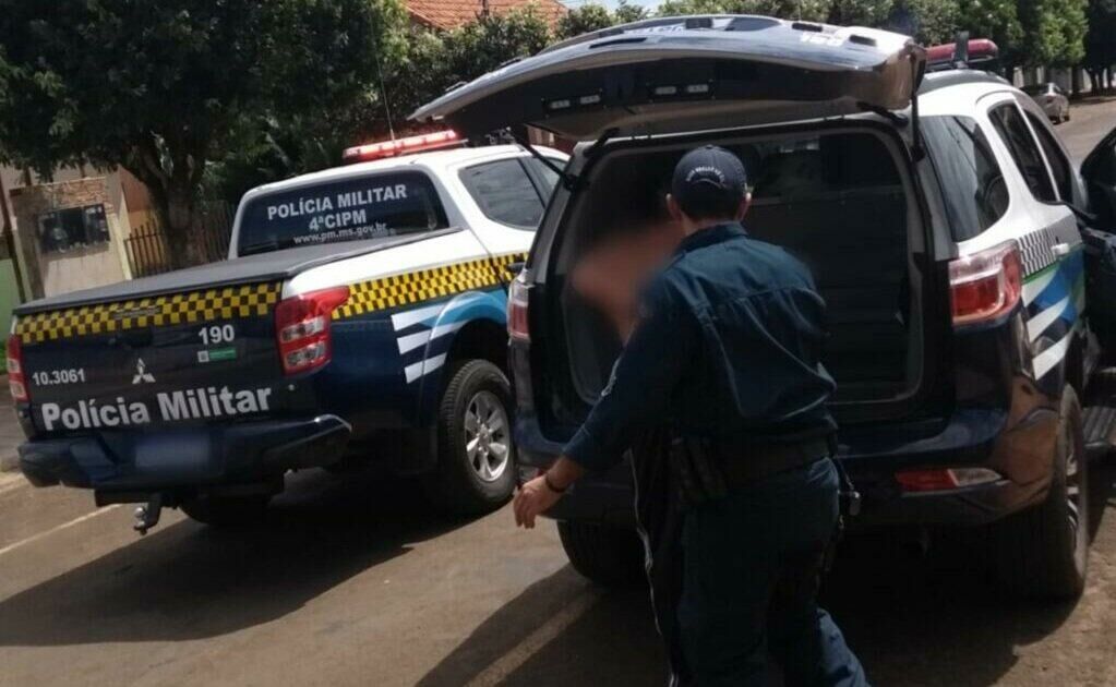 Imagem de compartilhamento para o artigo PM de Chapadão do Sul prende traficante foragido da justiça da MS Todo dia