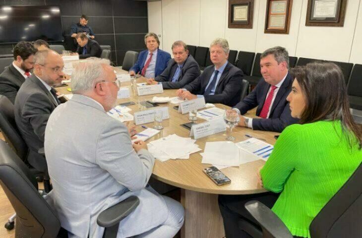 Imagem de compartilhamento para o artigo Eduardo Riedel e o vice-presidente da República Geraldo Alckmin farão visita técnica à UFN3 no começo do mês que vem da MS Todo dia