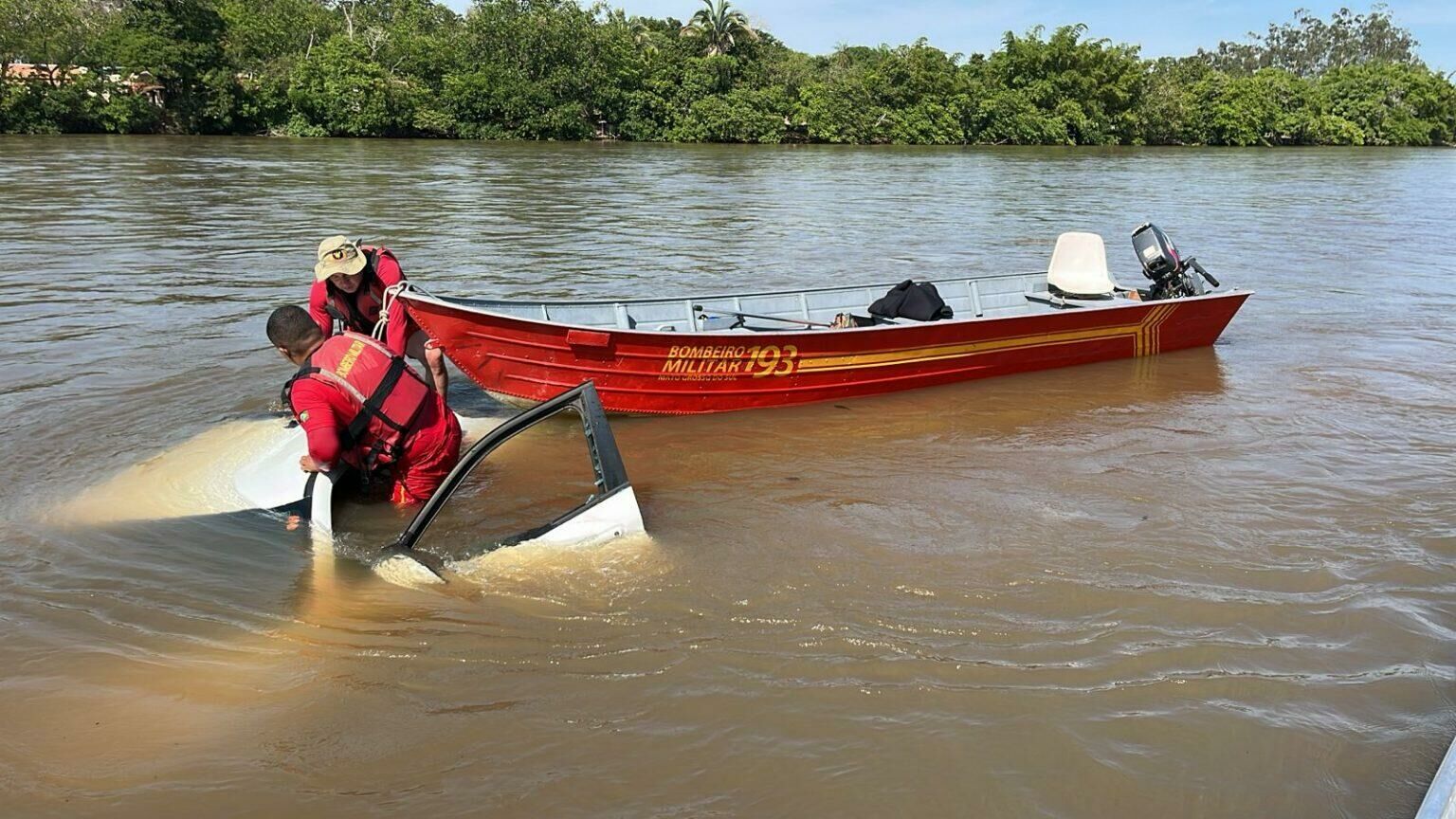 Imagem de compartilhamento para o artigo Desaparecimento de engenheiro agrônomo em Coxim mobiliza equipes de resgate no Rio Taquari da MS Todo dia