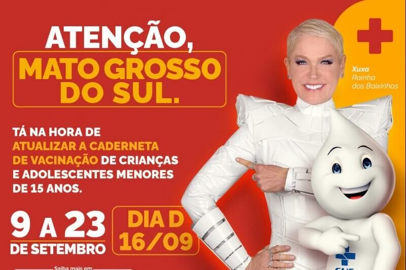 Imagem de compartilhamento para o artigo Campanha de Multivacinação em Chapadão do Sul: atualize o cartão de vacinação de sua família da MS Todo dia