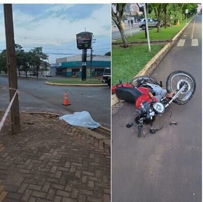Imagem de compartilhamento para o artigo Motociclista de 20 anos morre em acidente em Chapadão do Sul da MS Todo dia