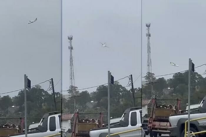 Imagem de compartilhamento para o artigo Avião com 62 pessoas a bordo cai em área residencial no interior de SP (vídeo) da MS Todo dia