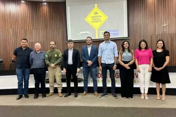 Imagem de compartilhamento para o artigo Detran-MS leva palestra sobre sinalização, educação e fiscalização de trânsito em Chapadão do Sul da MS Todo dia