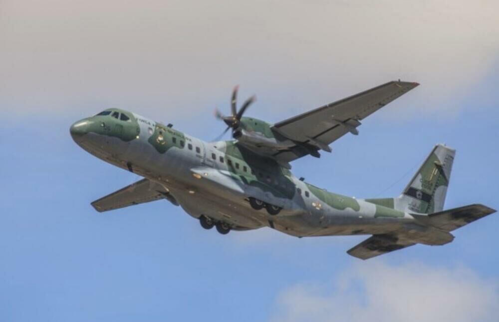 Imagem de compartilhamento para o artigo Força Aérea inicia treinamento operacional em Coxim e cidades da região norte de MS da MS Todo dia