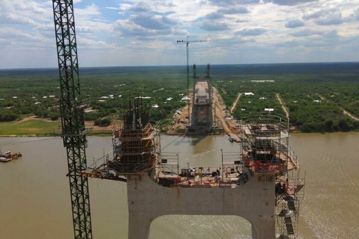 Imagem de compartilhamento para o artigo Ponte Binacional avança e promete transformar o Pantanal Sul-Mato-Grossense da MS Todo dia