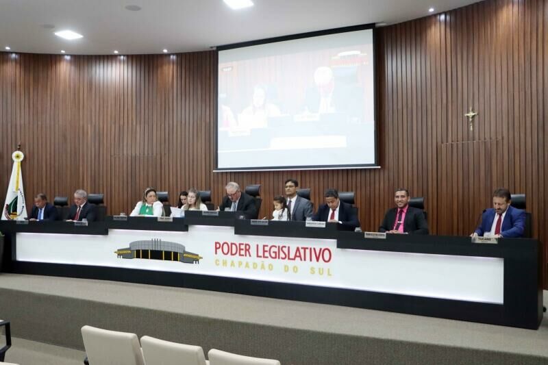 Imagem de compartilhamento para o artigo Sessão na Câmara debate requerimentos e plano emergencial pelo alto índice de dengue em Chapadão do Sul da MS Todo dia