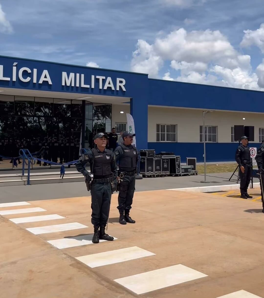 Imagem de compartilhamento para o artigo Novo quartel da Polícia Militar é inaugurado em Chapadão do Sul da MS Todo dia