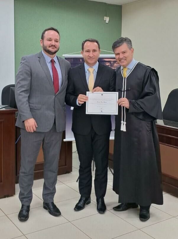 Imagem de compartilhamento para o artigo Prefeito eleito de Paraíso das Águas, Ivan Xixi, é diplomado em Chapadão do Sul da MS Todo dia