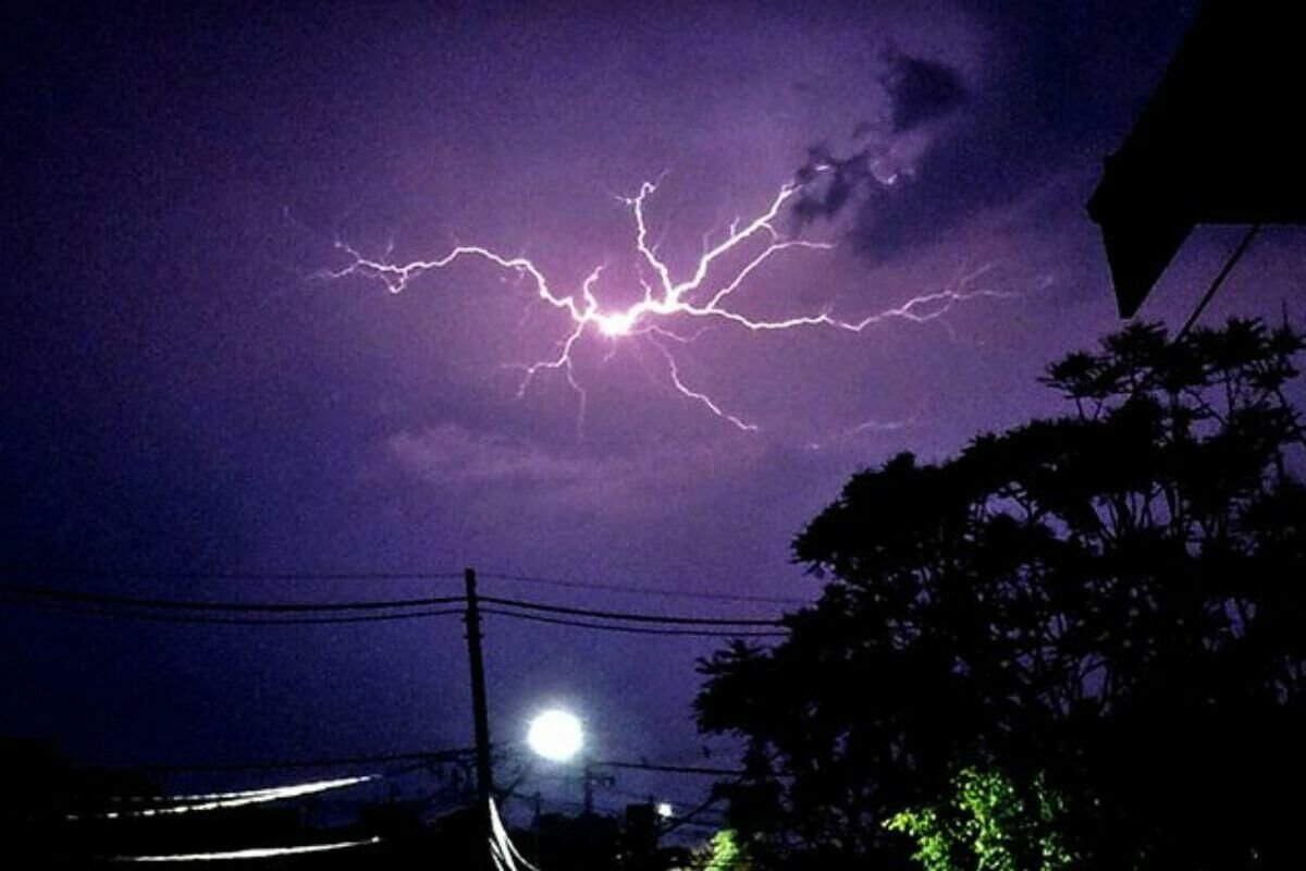 Imagem de compartilhamento para o artigo Mulher morre atingida por raio durante tempestade em Sete Quedas da MS Todo dia