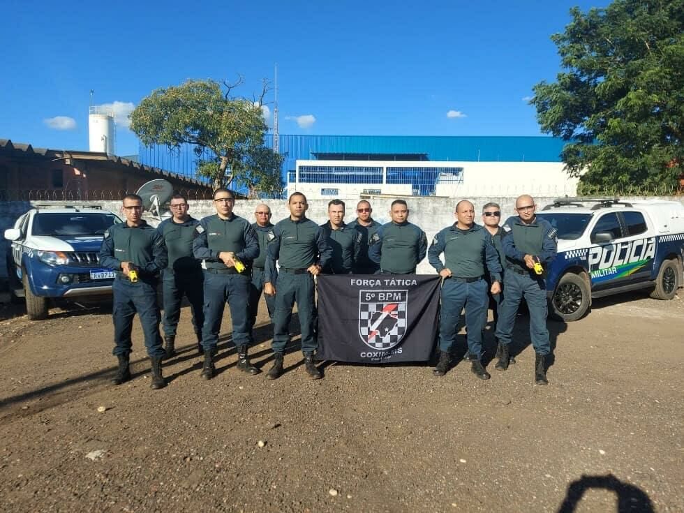 Imagem de compartilhamento para o artigo Polícia Militar de Sonora conclui treinamento para uso da Taser 7 da MS Todo dia