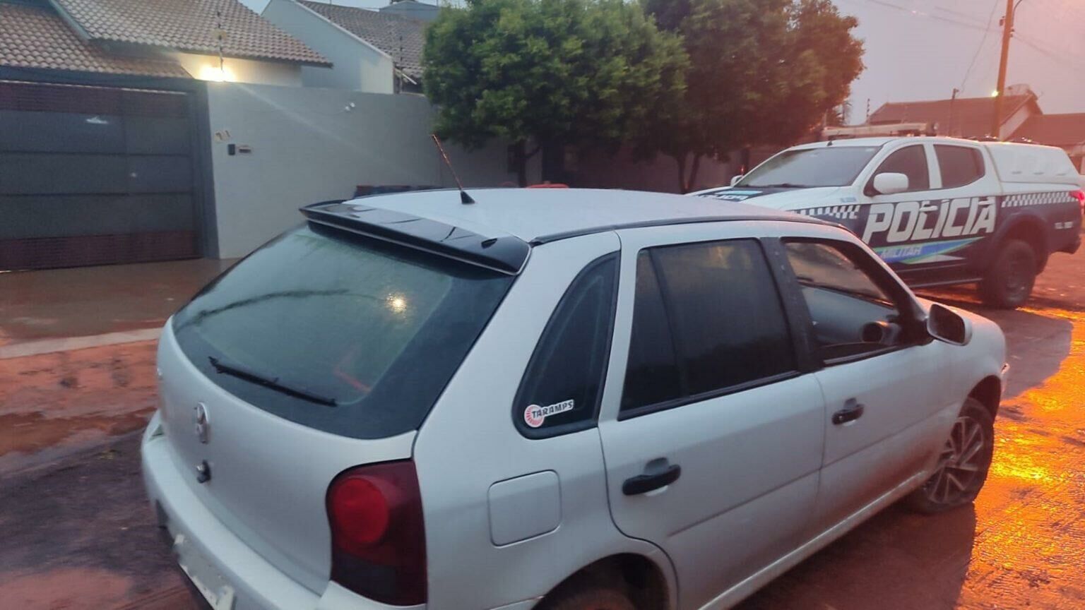 Imagem de compartilhamento para o artigo Jovem é preso por furtar carro e pela tentativa de furtar Jeep em Sonora da MS Todo dia