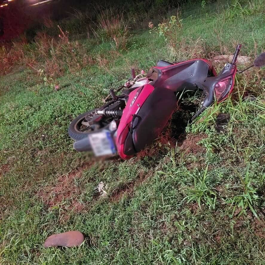 Imagem de compartilhamento para o artigo Adolescente sofre acidente de moto e é socorrido desacordado em São Gabriel do Oeste da MS Todo dia