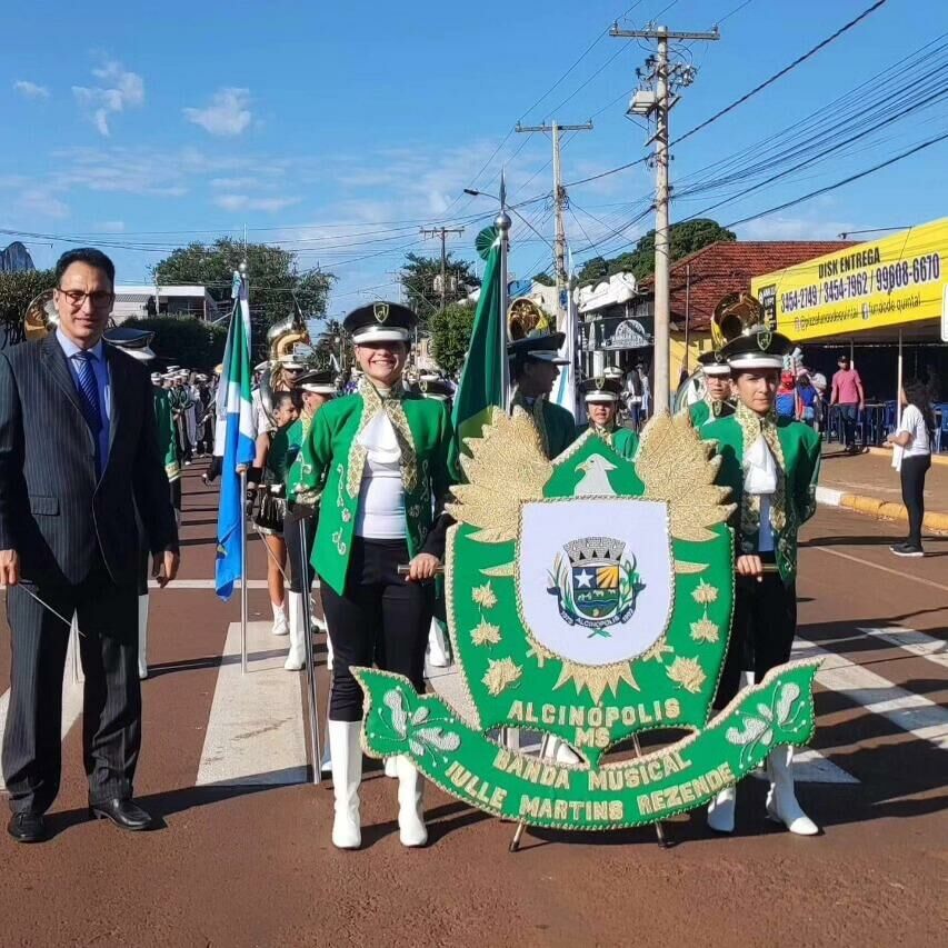 Imagem de compartilhamento para o artigo Banda de Alcinópolis participará do campeonato em Gloria de Dourados da MS Todo dia