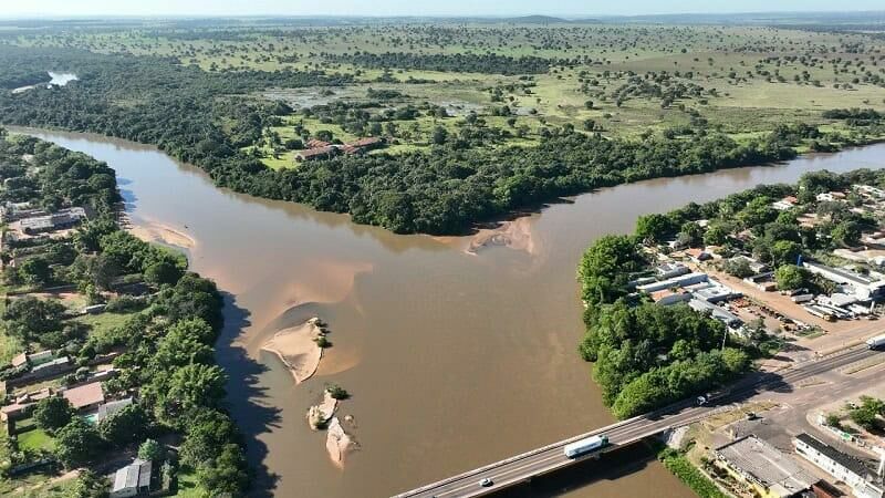 Imagem de compartilhamento para o artigo Ministério Público investiga possíveis danos ambientais nas margens do Rio Taquari e Coxim da MS Todo dia