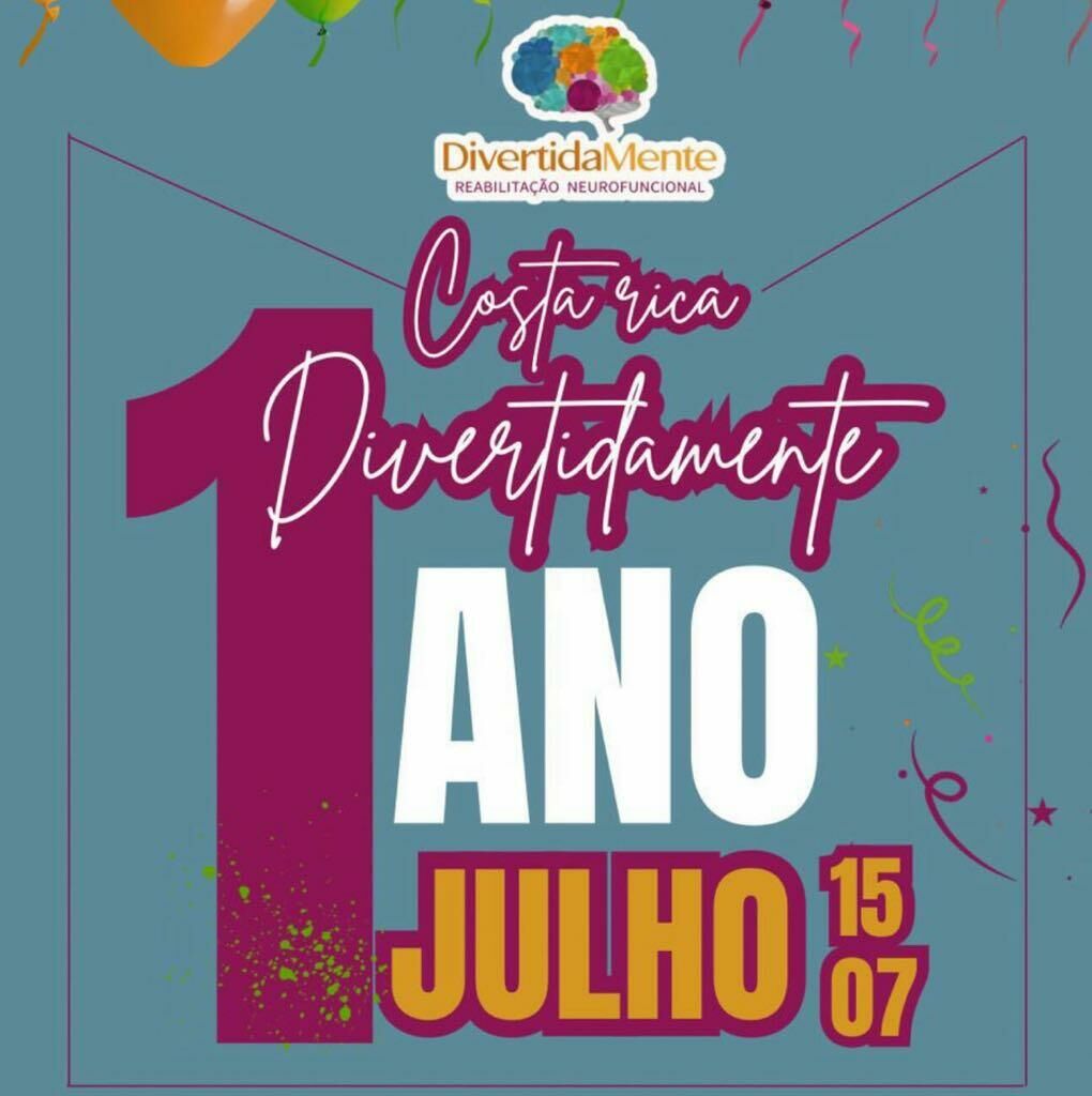 Imagem de compartilhamento para o artigo Amanhã tem festa! Clínica DivertidaMente completa 1 ano em Costa Rica com evento aberto ao público da MS Todo dia