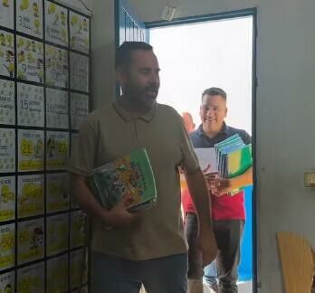 Imagem de compartilhamento para o artigo Alcinópolis recebe material do MS Alfabetiza para reforçar alfabetização nas escolas da MS Todo dia