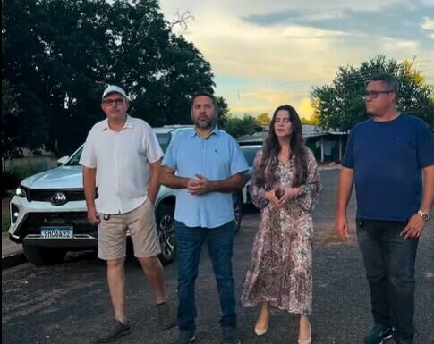 Imagem de compartilhamento para o artigo Prefeito Weliton Guimarães e deputada Mara Caseiro anunciam emendas, recapeamento e melhorias na saúde em Alcinópolis da MS Todo dia