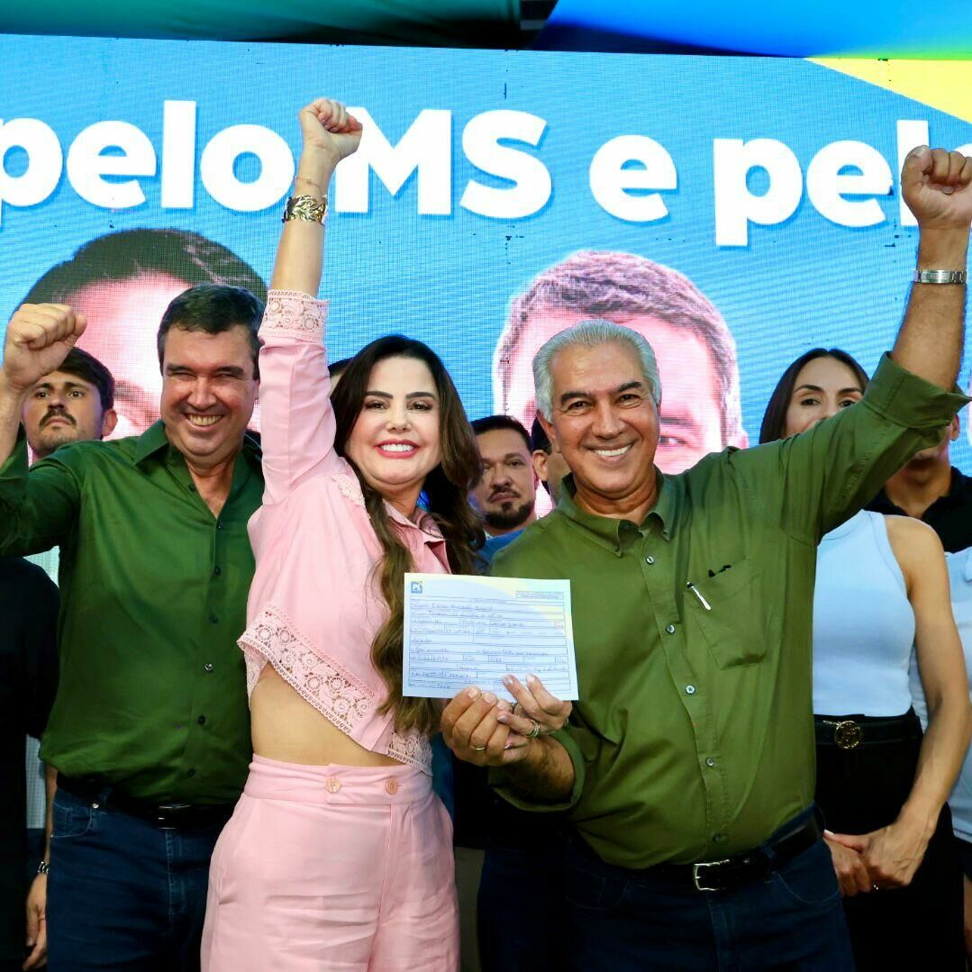 Imagem de compartilhamento para o artigo Deputada Mara Caseiro se filia ao PL e anuncia pré-candidatura a deputada federal em 2026 da MS Todo dia