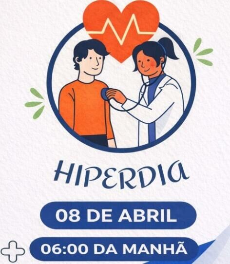 Imagem de compartilhamento para o artigo Hiperdia em Figueirão começa às 6h e reforça prevenção contra hipertensão e diabetes da MS Todo dia