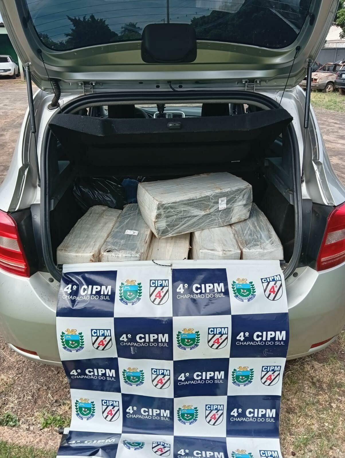 Imagem de compartilhamento para o artigo Ação da Polícia Militar apreende mais de 153 kg de maconha em Chapadão do Sul da MS Todo dia