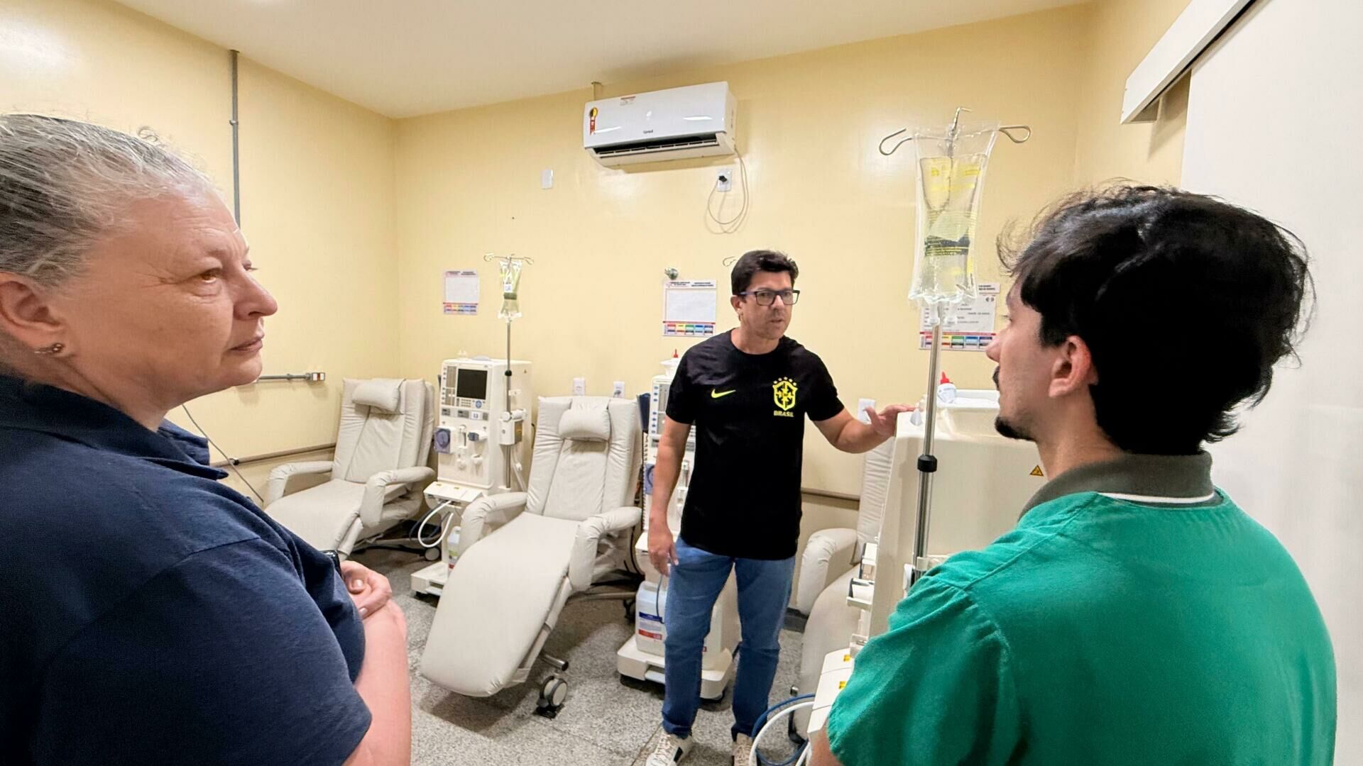 Imagem de compartilhamento para o artigo Com articulação de Cleverson Alves, Costa Rica amplia hemodiálise e abre 12 novas vagas da MS Todo dia