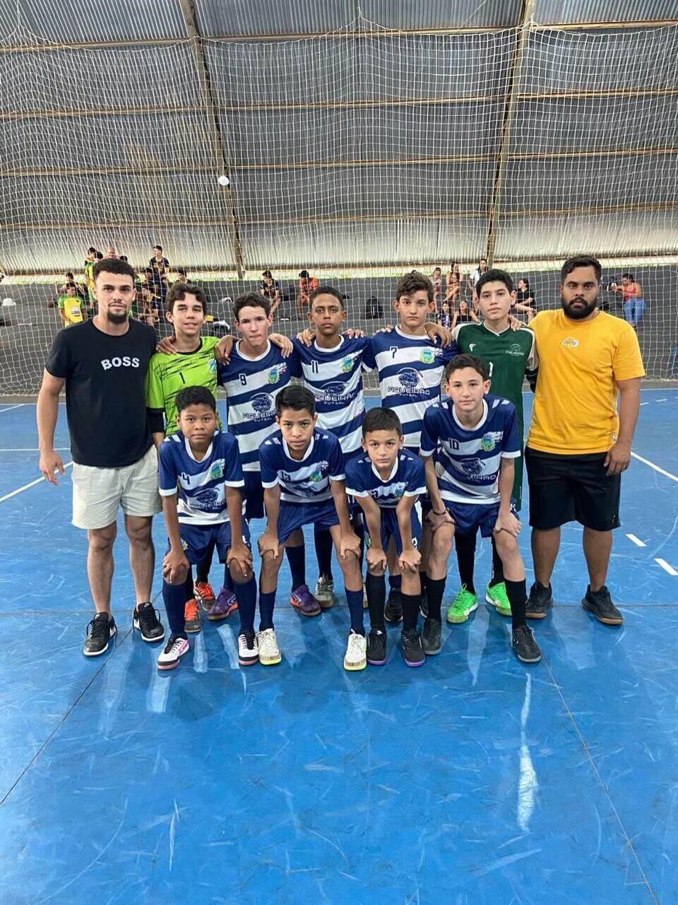 Imagem de compartilhamento para o artigo Figueirão sedia 1º Torneio Areia Santa Sub-14 e reúne equipes da região em disputa de futsal da MS Todo dia
