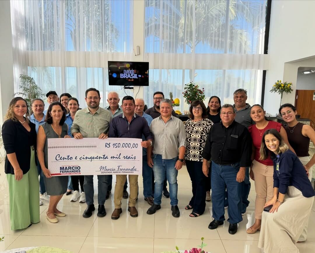 Imagem de compartilhamento para o artigo R$ 900 mil em emendas: Deputado Márcio Fernandes reforça apoio a municípios do norte de MS da MS Todo dia