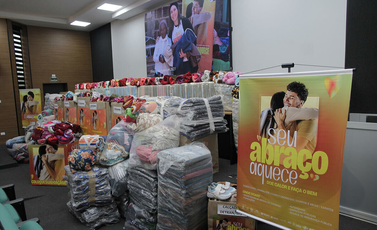 Imagem de compartilhamento para o artigo Detran recebe doações de agasalhos até 8 de maio em agências do Norte e Bolsão de MS da MS Todo dia
