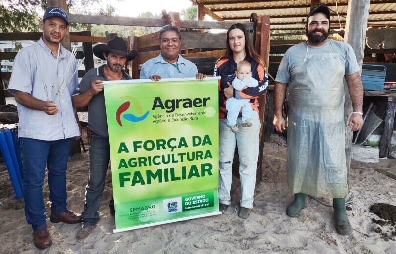 Imagem de compartilhamento para o artigo Projeto CONAFER voltado para Agricultura Familiar tem início na cidade de Figueirão da MS Todo dia