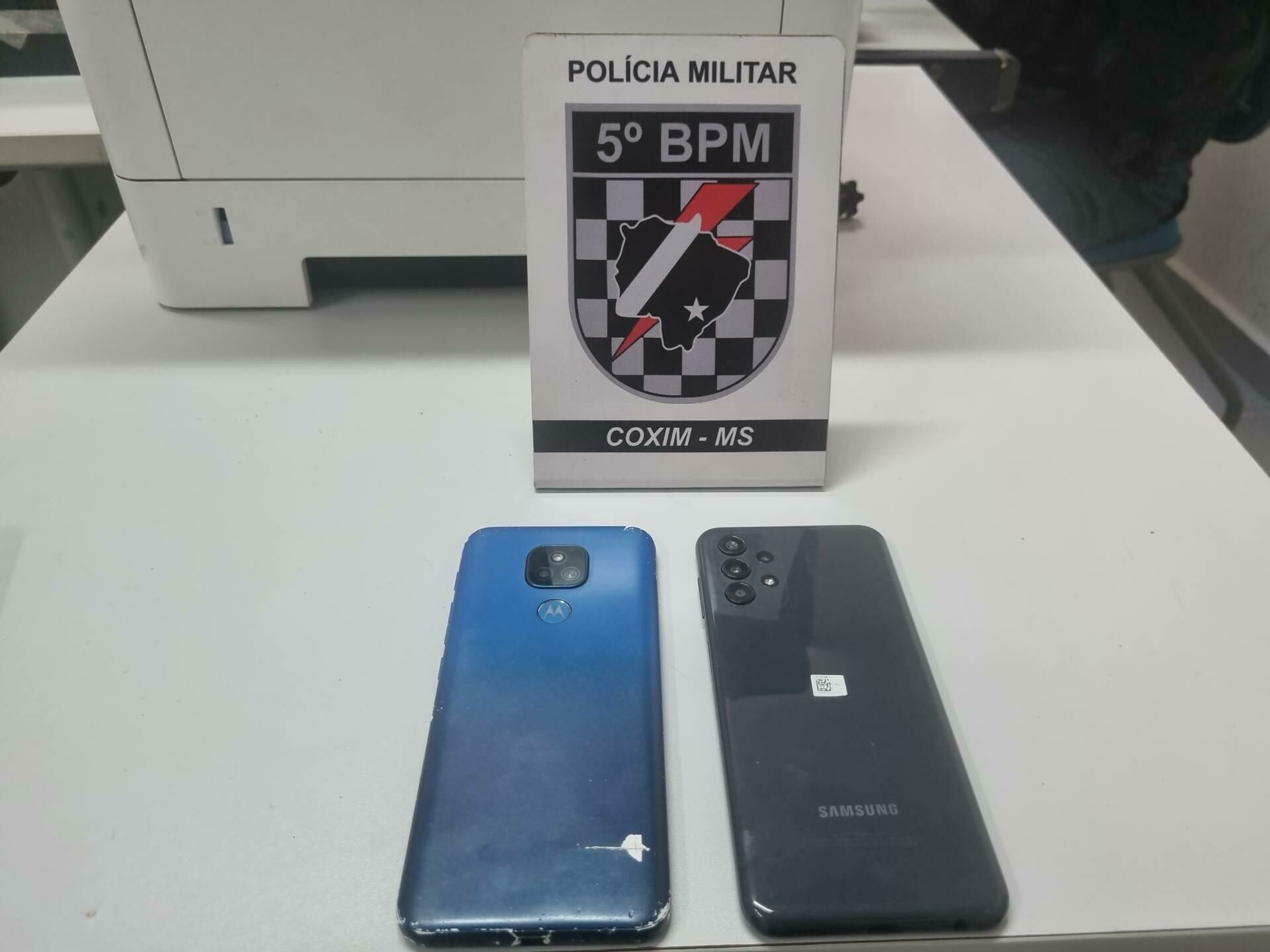 Imagem de compartilhamento para o artigo Jovem é preso em flagrante por roubo de celulares em operação da polícia em Coxim da MS Todo dia