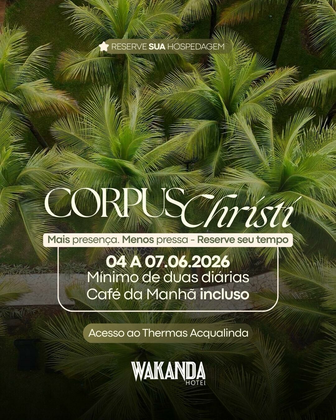 Pacote Dia dos Namorados - Wakanda Hotel