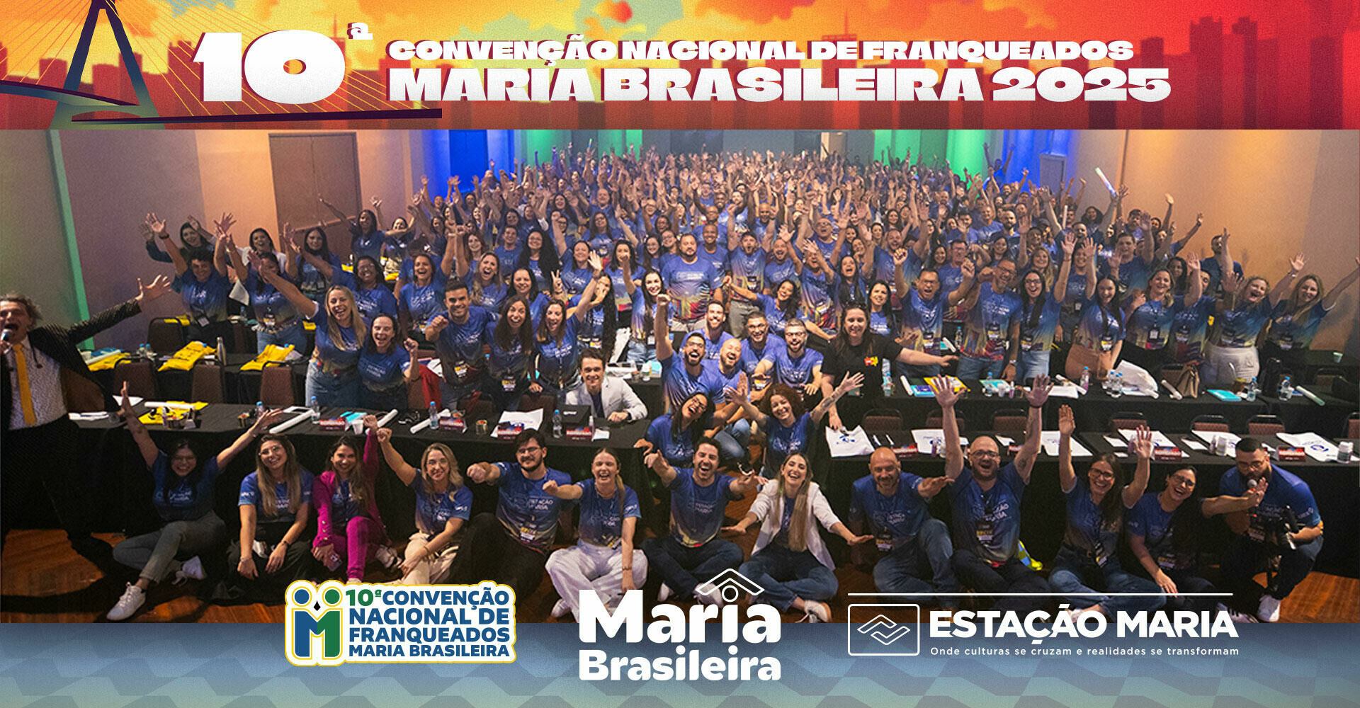 Imagem ilustrativa para o artigo 10ª Convenção Nacional da Maria Brasileira reúne franqueados de todo o Brasil em um evento histórico