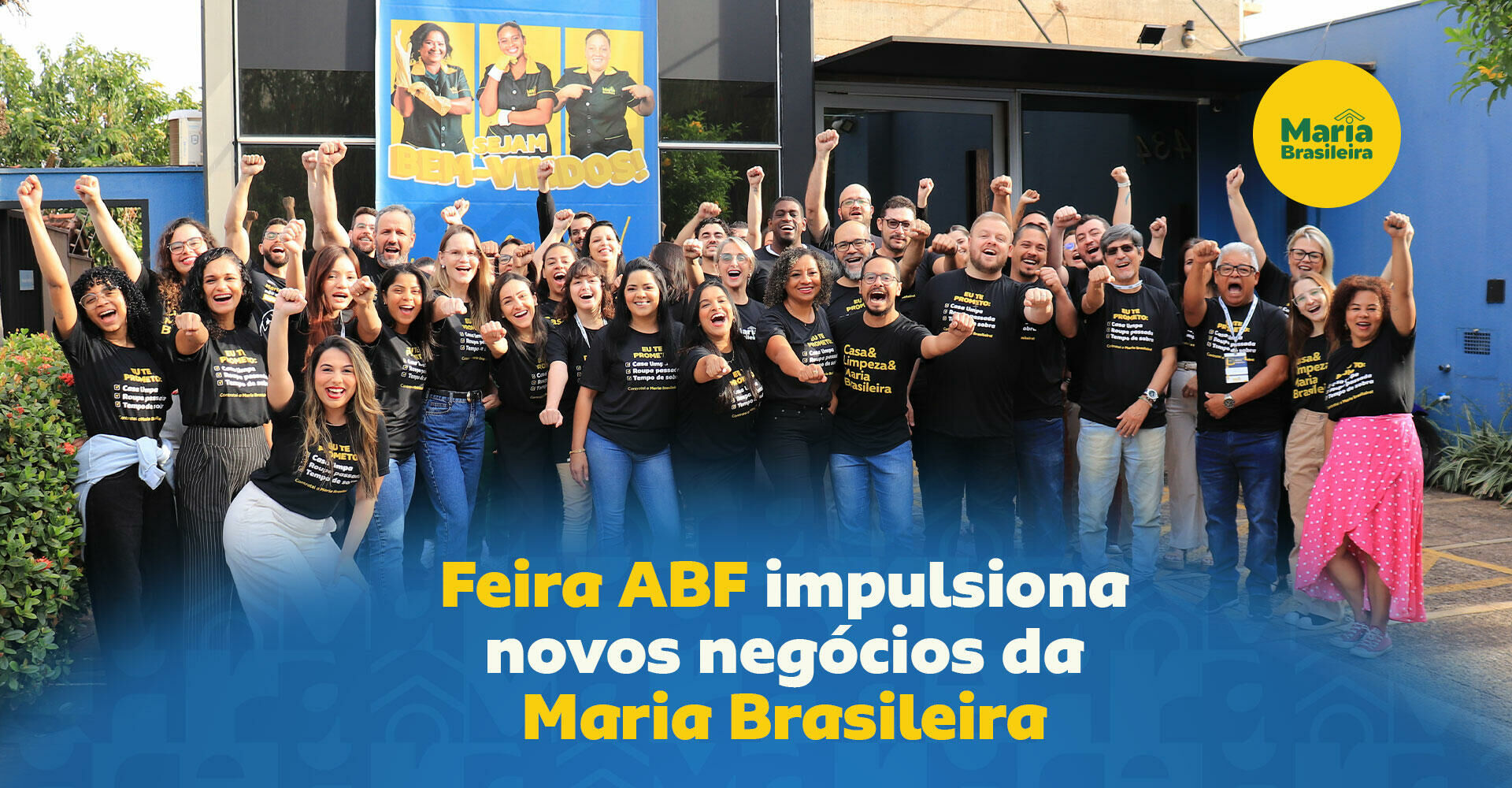 Imagem principal para o artigo Feira ABF inspira novos franqueados da Maria Brasileira para empreender da Maria Brasileira