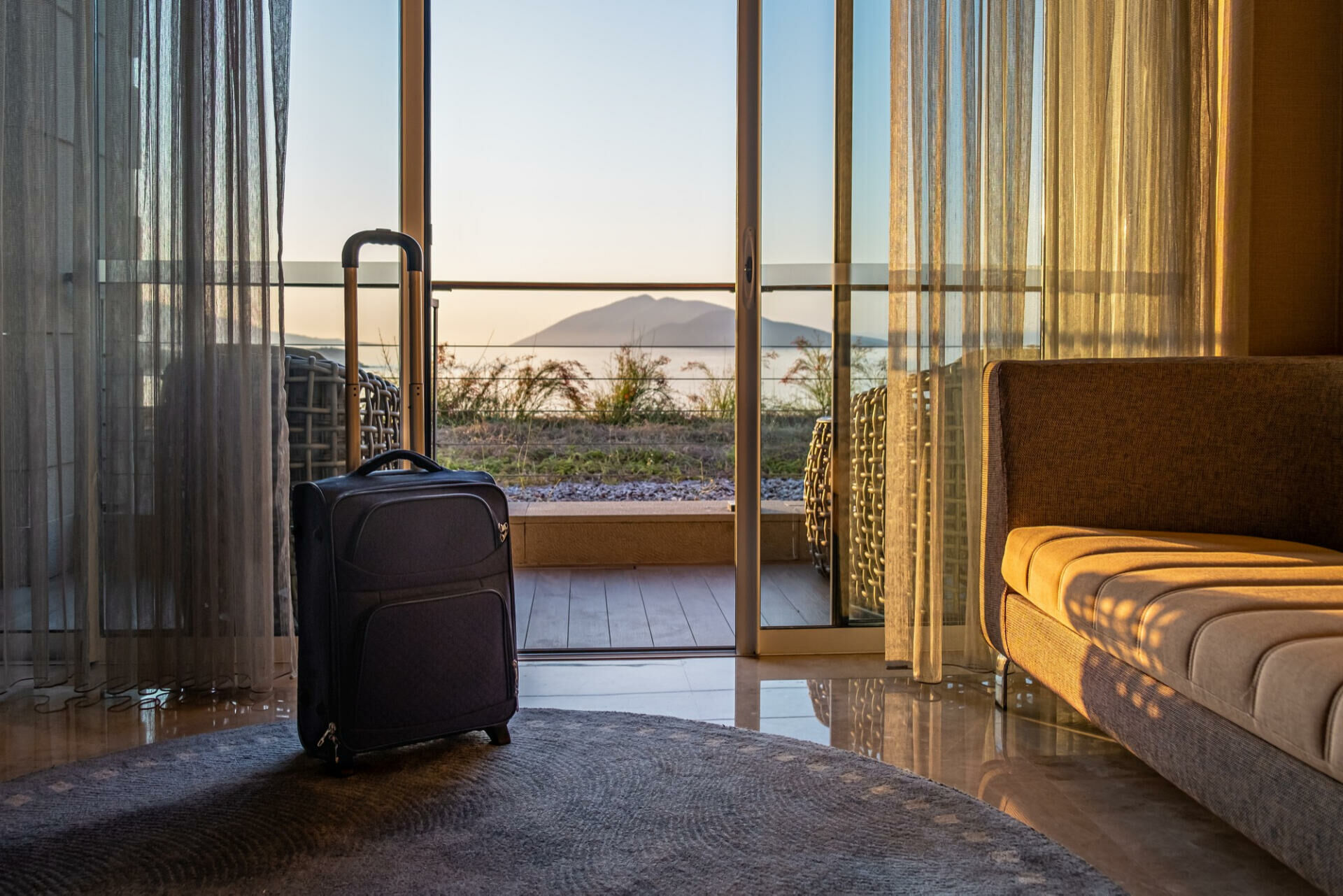 Imagem de quarto de hotel