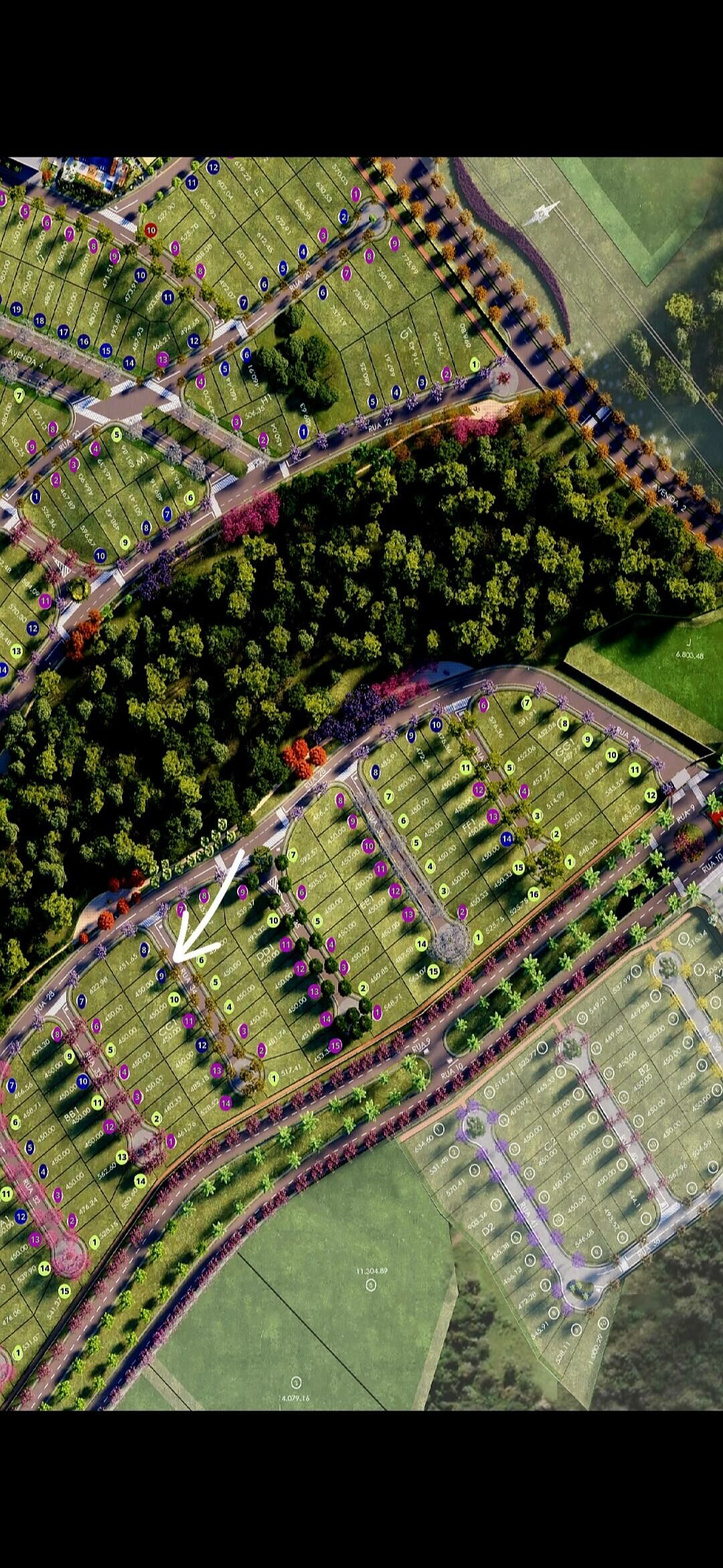 Imagem do imóvel Lote Le Jardin 450 m²  Q- CC1