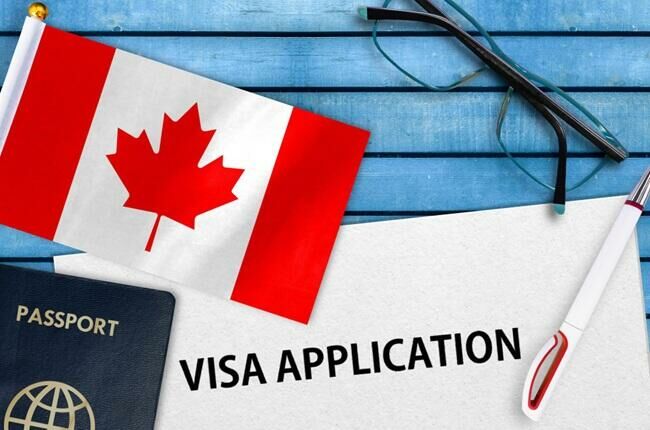 Imagem visto canadense