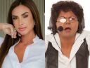Imagem ilustrativa para Nicole Bahls lamenta morte de Marleninha do Pânico e presta homenagem com vídeo emocionante na internet