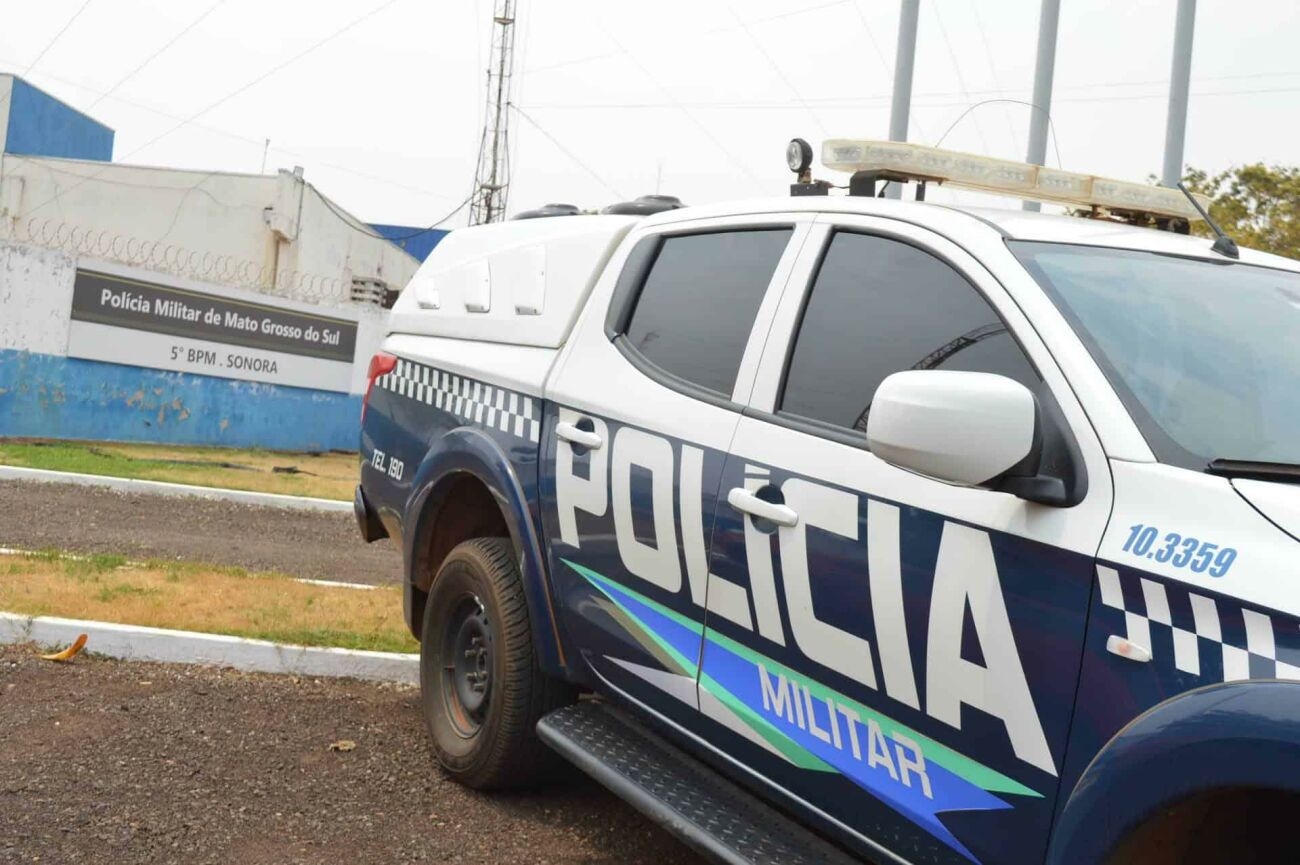 Ilustração da notícia Polícia Militar cumpre mandado de prisão por tráfico durante Operação Força Total em Sonora da MS Todo dia